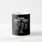 Stubborn Whippet Tricks Kaffeetasse (Mittel)