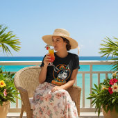 Stubbornly Sunny | Cool Cartoon Donkey  Tri-Blend Shirt