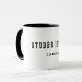 Stubbs Insel Kanada Tasse (Vorderseite Links)