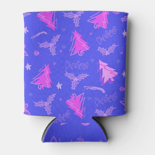 Stubby Holder Christmas Tree Dopamin Effect Dosenkühler (Vorderseite)
