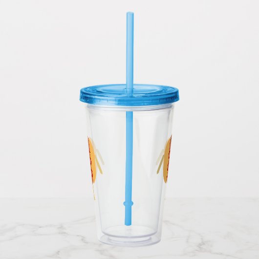 Stubby Lil Würstchen Acryltrinkbecher (Rechts)