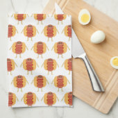 Stubby Lil Würstchen Geschirrtuch (Viertel Falte)