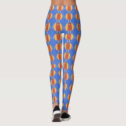 Stubby Lil Würstchen Leggings (Rückseite)