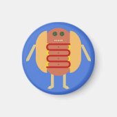 Stubby Lil Würstchen Magnet (Vorne)