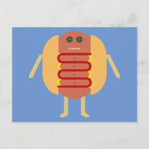 Stubby Lil Würstchen Postkarte