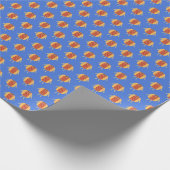 Stubby Lil Würstchen Wrapping Paper Geschenkpapier (Ecke)