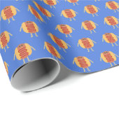 Stubby Lil Würstchen Wrapping Paper Geschenkpapier (Rolleneckpunkt)