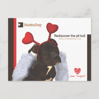 StubbyDog Valentine #2 Feiertagspostkarte