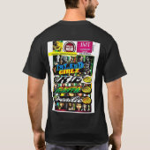 STUBE DES JUDAH. Basic Dunkles T-Shirt (Rückseite)