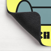 Stubenhocker Mousepad (Ecke)