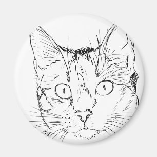 Stubenkatze Magnet