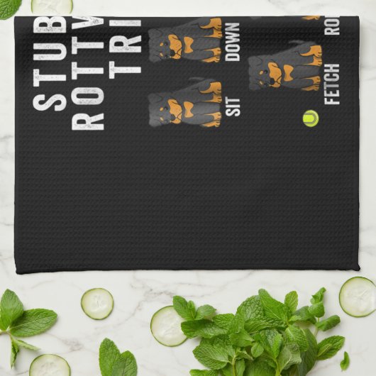 Stubenwurzeltricks Geschirrtuch (Gefaltet)