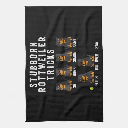 Stubenwurzeltricks Geschirrtuch (Vertikal)