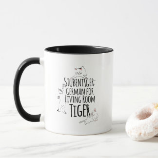 Stubetiger: Deutscher für Wohnzimmer-Tiger Tasse