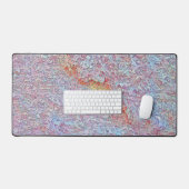 Stucco Blue Mist Desk Mat Schreibtischunterlage (Tastatur & Maus)