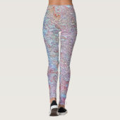 Stucco Blue Mist Leggings (Rückseite)
