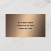 Stucco Contractor Visitenkarte (Rückseite)