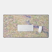 Stucco Green Sea Desk Mat Schreibtischunterlage (Tastatur & Maus)