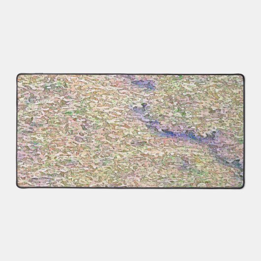 Stucco Green Sea Desk Mat Schreibtischunterlage (Vorderseite)