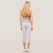 Stucco Streaks Capri Leggings (Rückseite)