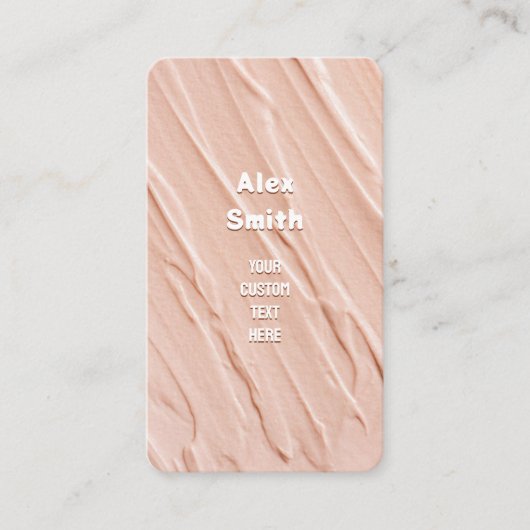 Stucco Visitenkarte (Vorderseite)