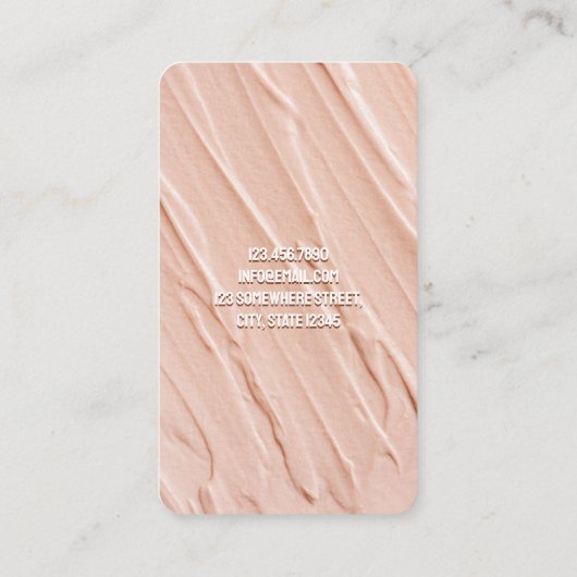 Stucco Visitenkarte (Rückseite)