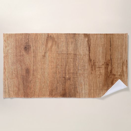 Stück altes Holz Strandtuch (Vorderseite)