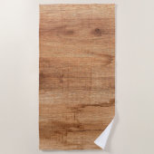 Stück altes Holz Strandtuch (Vorderseite)