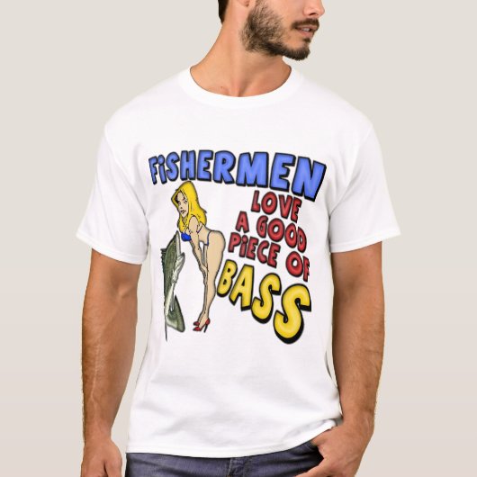 Stück Bass-Fischen-T - Shirts und Geschenke (Vorderseite)