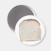 Stück Brot Magnet (Vorderseite/Rückseite)