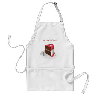 Stück der Kuchen-Schürze Schürze
