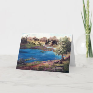 Stück der Vatertags-der Karte Himmels-