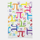 Stück des Pi Geschirrtuch (Vertikal)