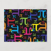 Stück des Pi Postkarte (Vorderseite)