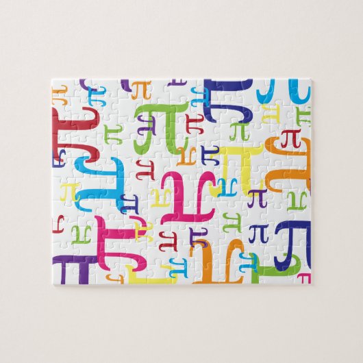 Stück des Pi Puzzle (Horizontal)