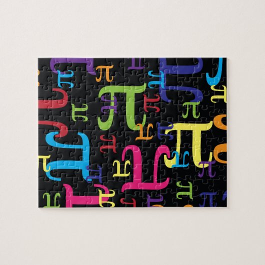 Stück des Pi Puzzle (Horizontal)