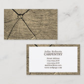 Stück Holzbildabdeckung Visitenkarte (Vorne/Hinten)