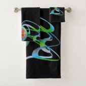 Stuck im Set für das Handtuch im Mittelbad (Insitu)