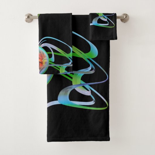 Stuck im Set für das Handtuch im Mittelbad (Insitu)