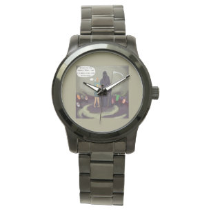 Stuck In The Middle Lustiger Sensenmann Uhr