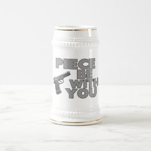Stück ist mit Ihnen Bierglas