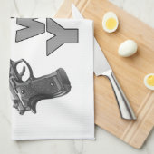 Stück ist mit Ihnen Geschirrtuch (Viertel Falte)