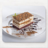 Stück Kuchen Mousepad (Vorne)