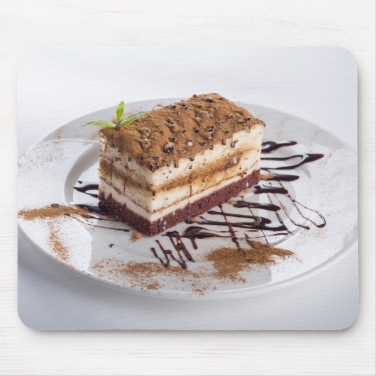 Stück Kuchen Mousepad (Vorne)