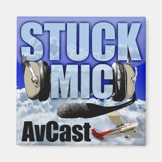 Stuck Mic AvCast Magnet (Vorne)