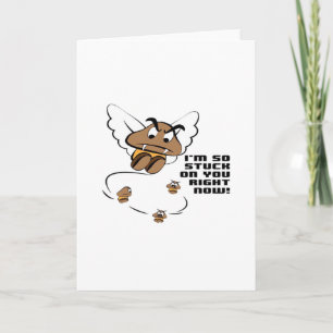 Stuck On You Clean Minimal Style  Karte