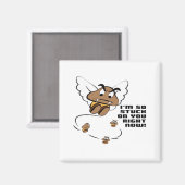 Stuck On You Clean Minimal Style  Magnet (Vorderseite/Rückseite)