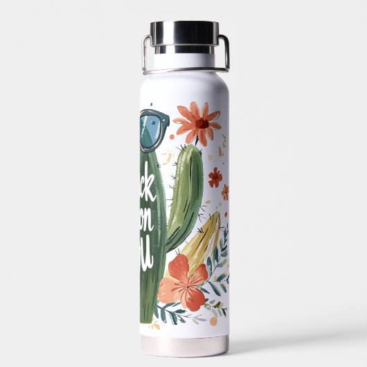 🌵 Stuck on You 🌸 Trinkflasche (Rückseite)