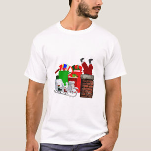 Stuck Santa Unisex T-Shirt