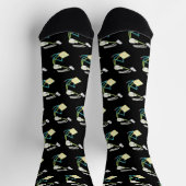 Stuckateur Stickman Socken (Oben)